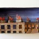 "A London Skyline" a collaborative work by Lola Bunting and Sarah Lederman